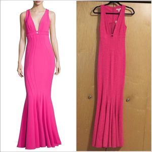 Zac Zac Posen Ariana Sleeveless Ponte Bodycon Gown